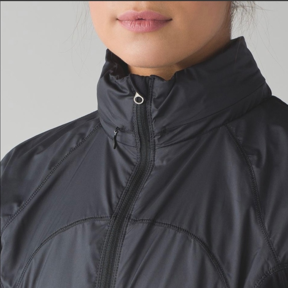 lululemon Rush Hour Jacket Size 6 Black - Picture 4 of 11